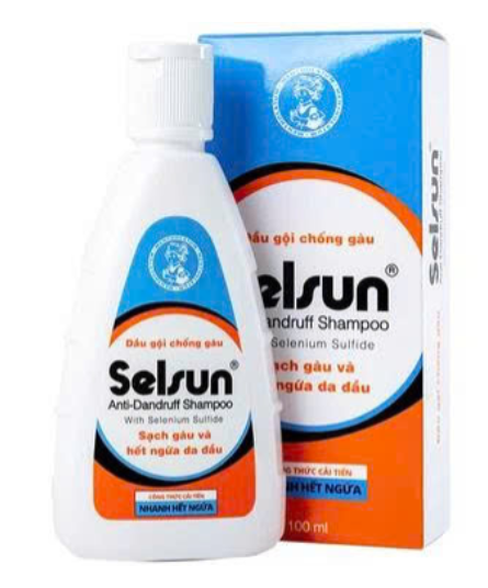 Selsun Selenium Sulfide 1% gội ngừa gàu lọ 100ml Rohto